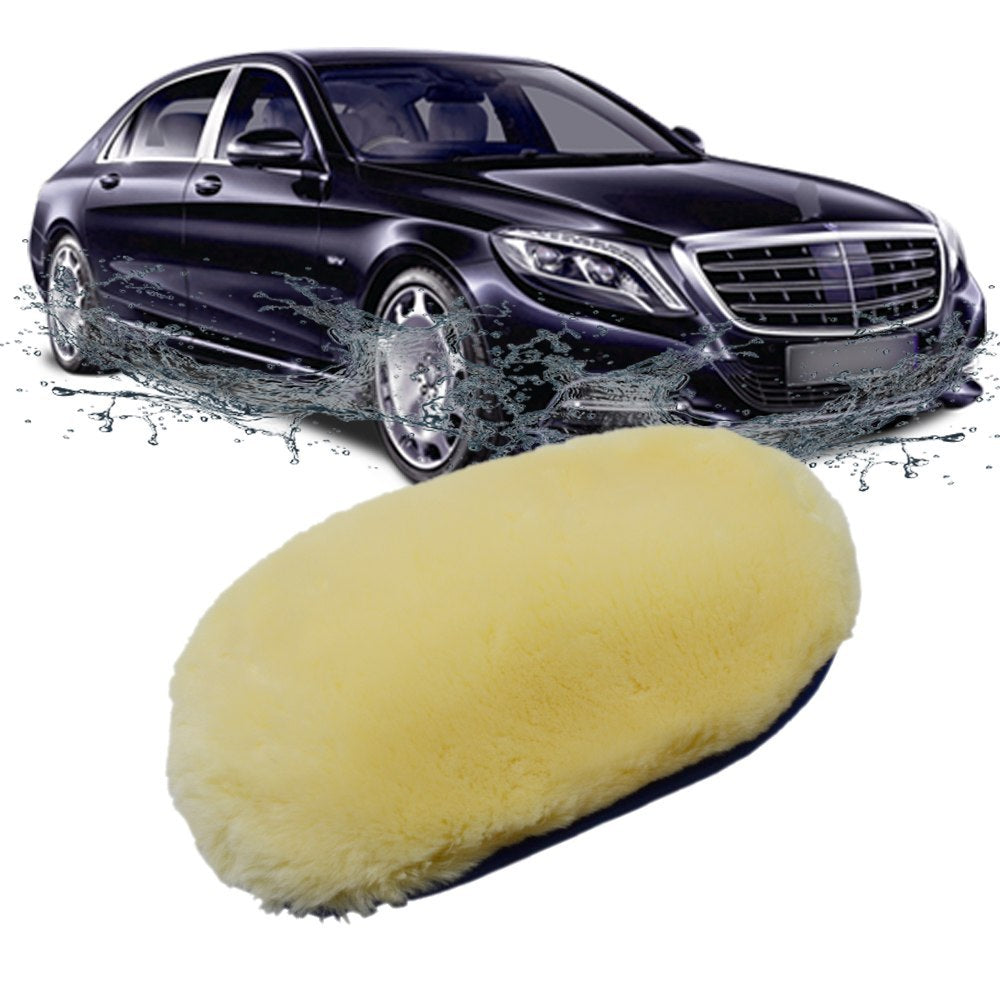 Car type soft hair car wash cleaning gloves car
